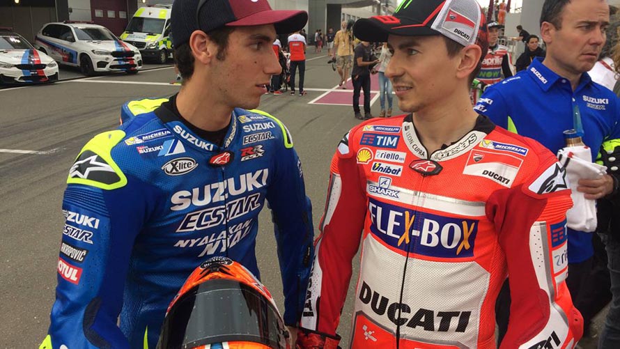 Suzuki Interested in Pairing Lorenzo and Alex Rins in